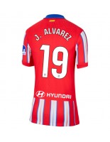 Atletico Madrid Julian Alvarez #19 Hjemmedrakt Dame 2024-25 Korte ermer